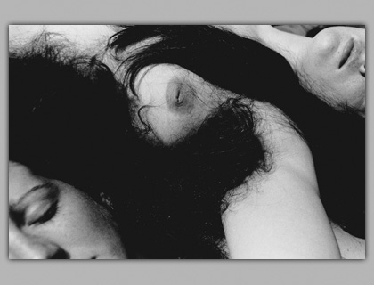 Amy's Hair, Silver Gelatin Print, 1981