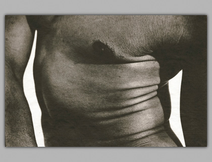 Big Chest, Platinum Print, 1993